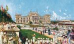 Pintura de Augustin Salinas y Teruel do Museu do Ipiranga, em 1912