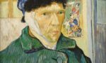 Pintura "Autorretrato com a Orelha Cortada" de Vincent Van Gogh